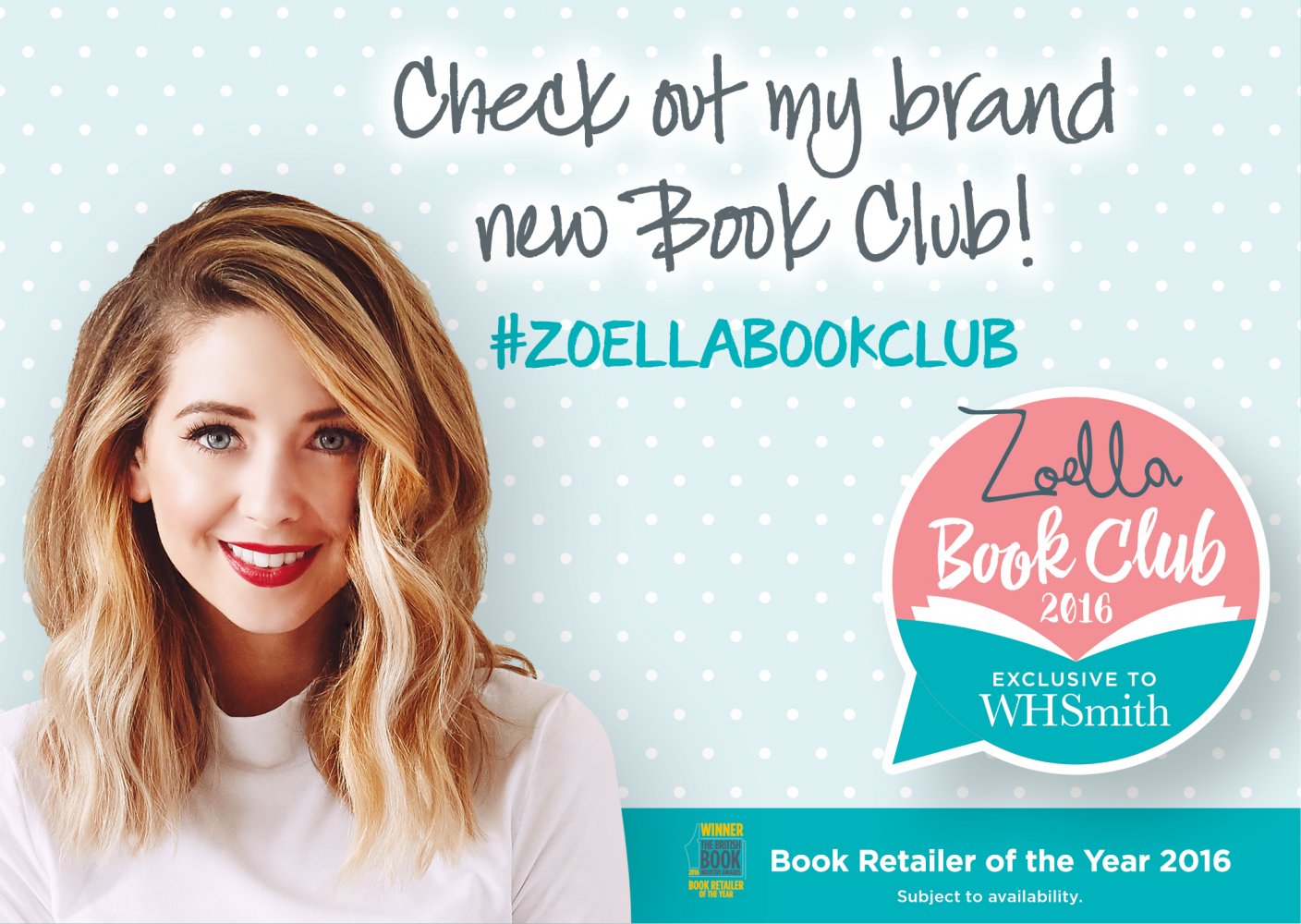 Whsmith Zoella Book Club 2016 Guernsey Airport 5680